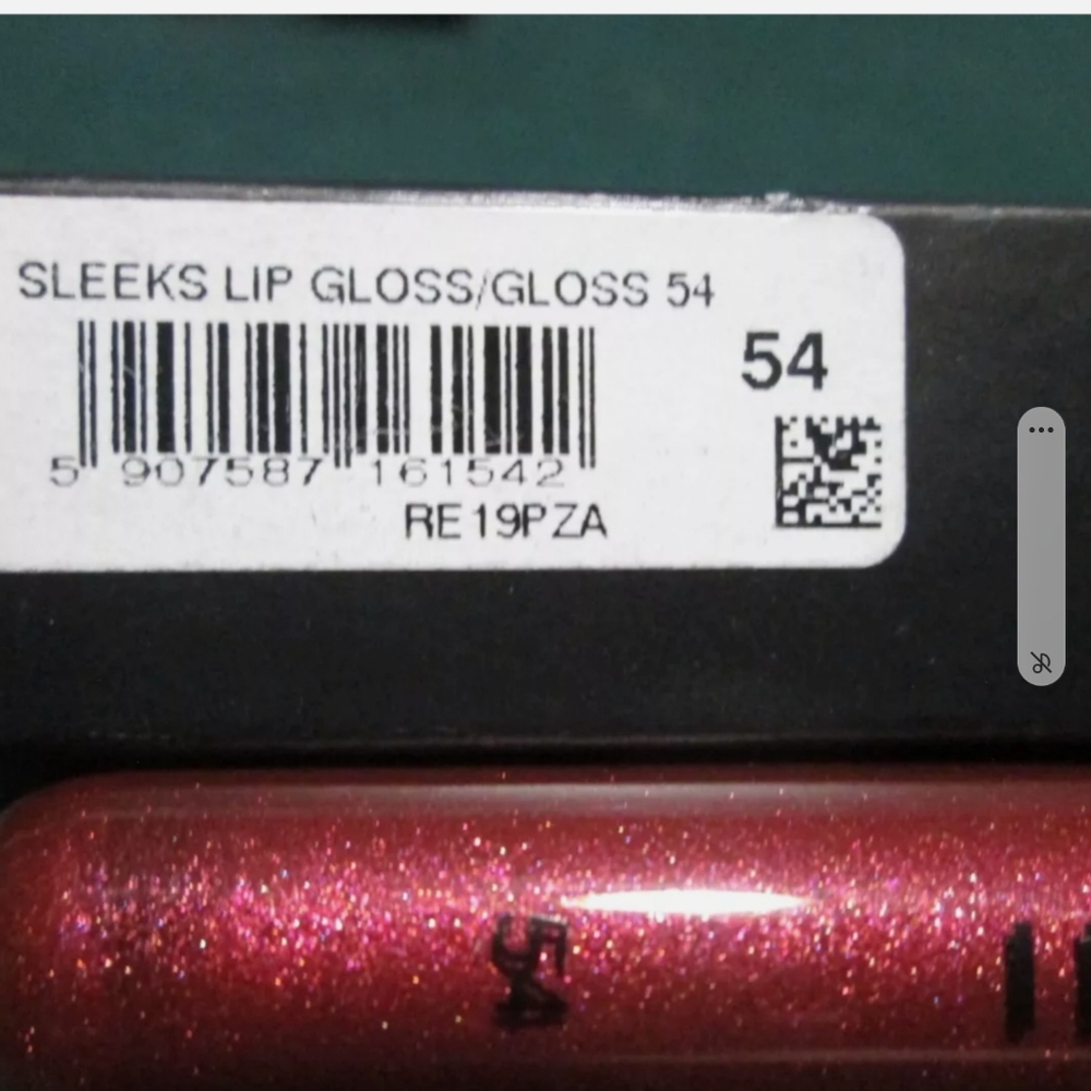NWT INGLOT Sleeks Lip Gloss #54